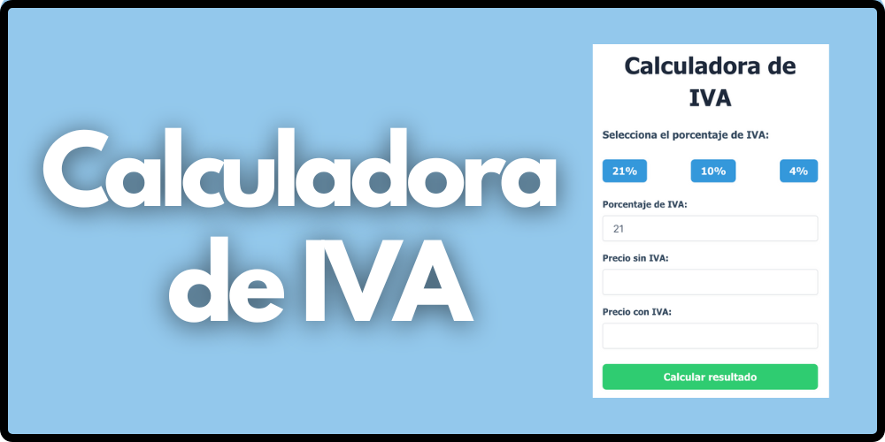 Calculadora de IVA